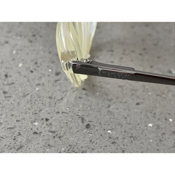 Marc Ecko Eyeglasses Frames ONLY ECKO 5010 CRY crystal Oval 51-20-150 full rim - Picture 4 of 12